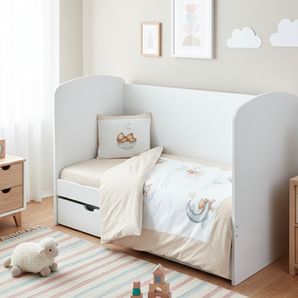 Rainy Бебешки спален комплект 3 части Baby Bear One size бежов