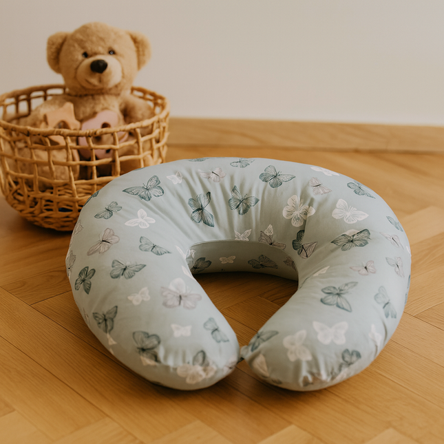 Rainy Възглавница за кърмене Пеперудки мента