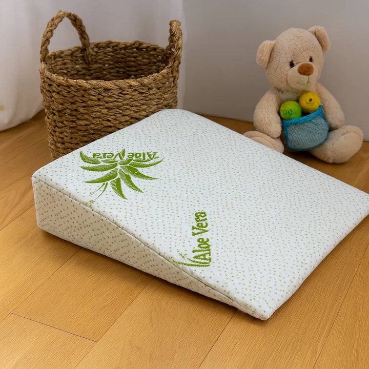 Rainy Бебешка антирефлуксна възглавница 60х39см Aloe (Алое Вера)