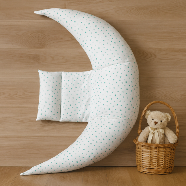 Rainy Възглавница за кърмене 10в1 Мента звезди