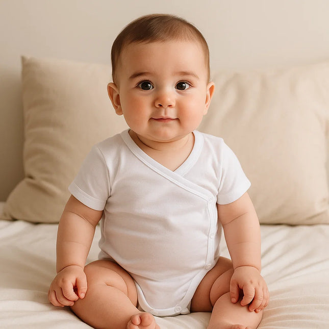 Rainy Бебешко боди Pure с къс ръкав 48-74см