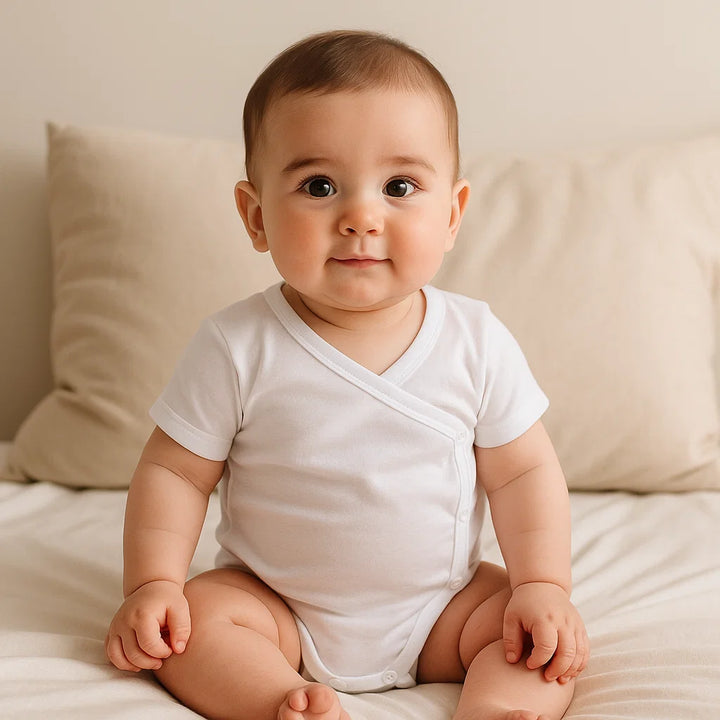 Rainy Бебешко боди Pure с къс ръкав 48-74см