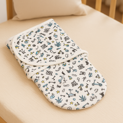 Rainy Бебешка антистрес пелена за новородено Let's go Dino