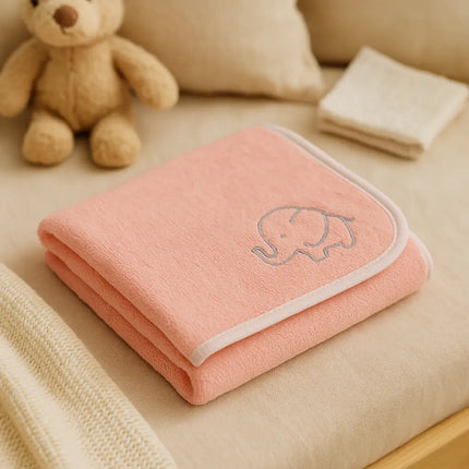 Rainy Хавлиена кърпа Слонче 40х60 см. праскова