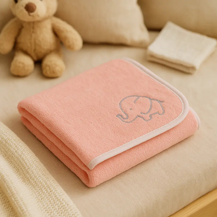 Rainy Хавлиена кърпа Слонче 40х60 см. праскова