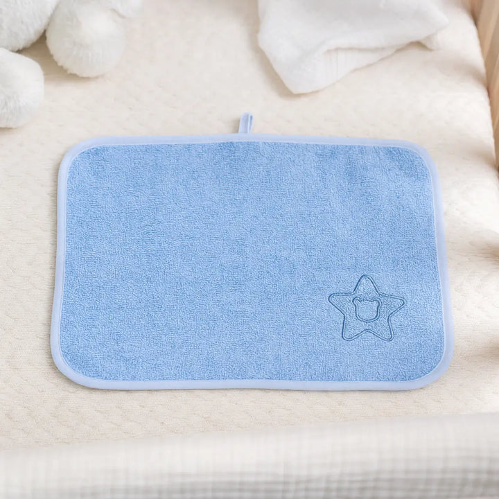 Rainy Хавлиена кърпа Звезда с мече 40х60 см. син