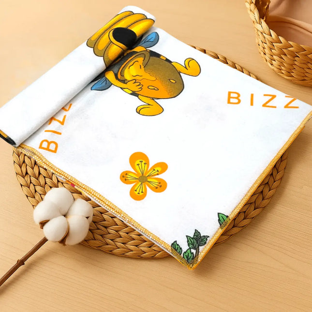 Rainy Бебешка пелена бархетна 80х35 см. Пчелички Buzz