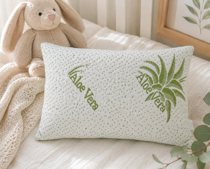 Rainy Бебешка възглавничка Aloe 40х60 см дишаща материя с цип