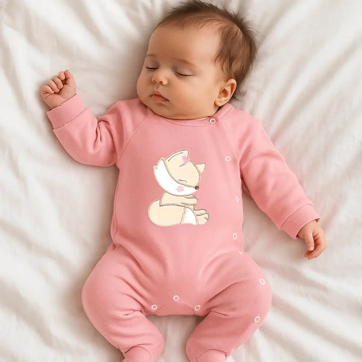 Rainy Бебешки гащеризон Fox с дълъг ръкав 56-68см.