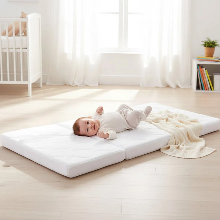 Rainy Бебешки сгъваем матрак 60х120 см. Basic дишаща материя