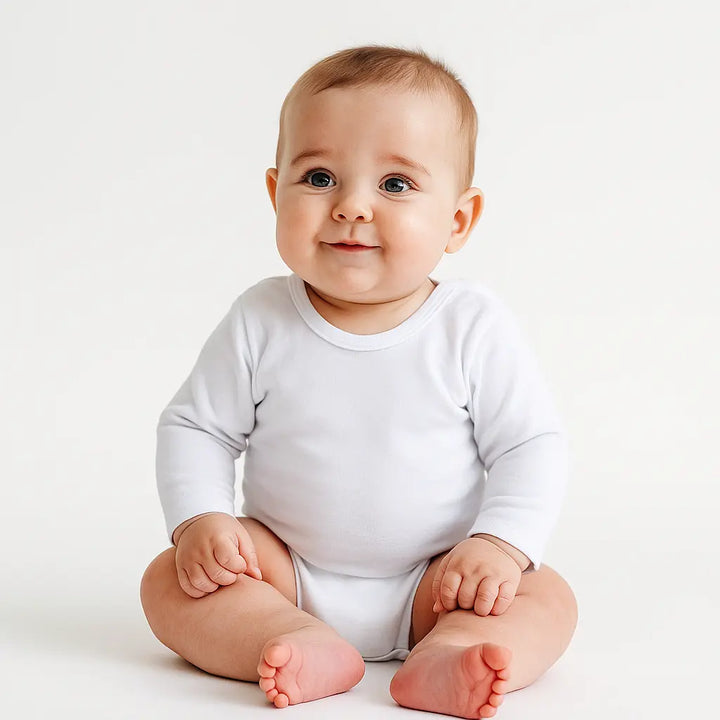 Rainy Детско боди Basic с дълъг ръкав 56-110см