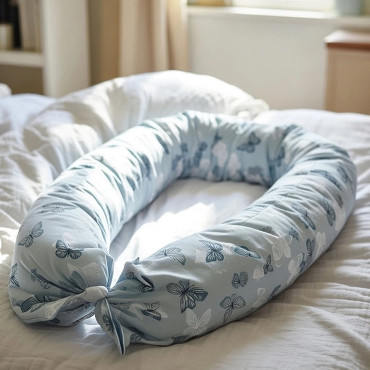 Rainy Бебешко гнездо за новородено Стандарт Пеперудки мента