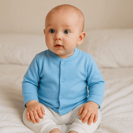 Rainy Бебешка жилетка с предно закопчаване за момче 48 - 74см.