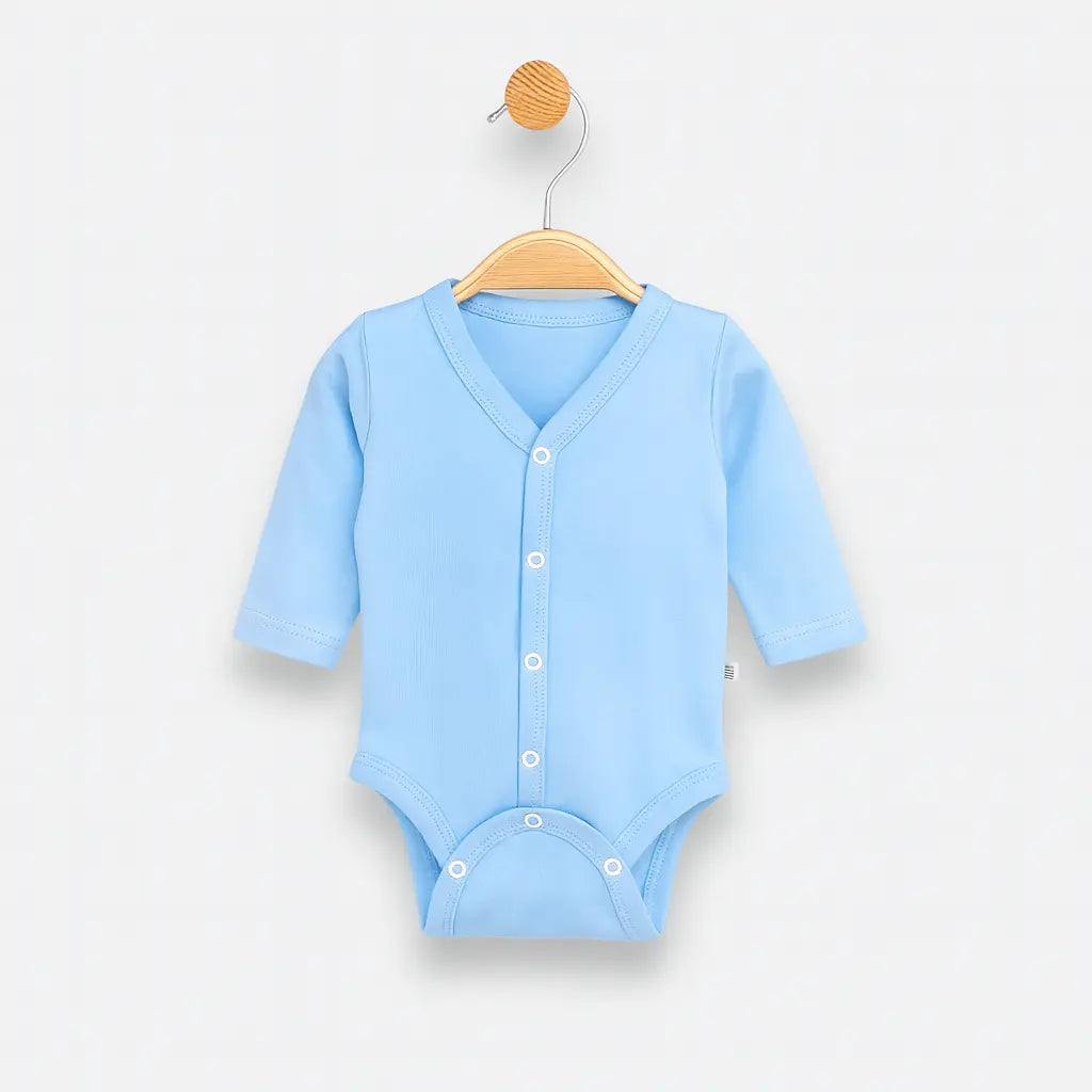 Rainy Бебешко боди с предно закопчаване за момче 48 - 74см.