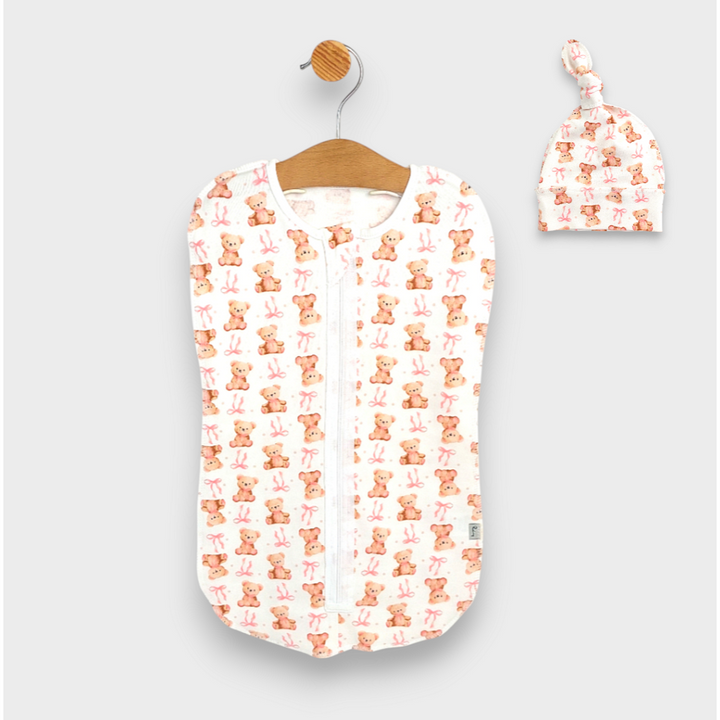 Rainy Антистрес пелена с цип + шапка Мече с панделка