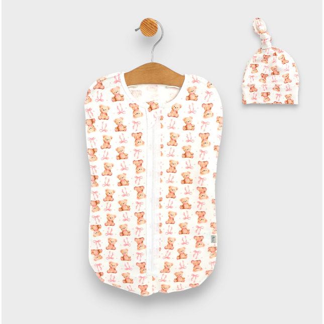 Rainy Антистрес пелена с цип + шапка Мече с панделка