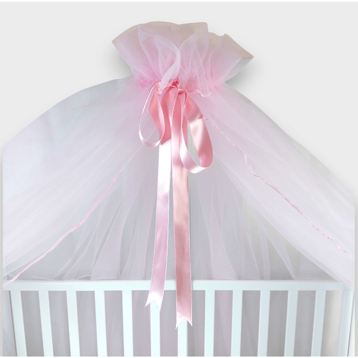 Rainy Балдахин за бебешка кошара розов