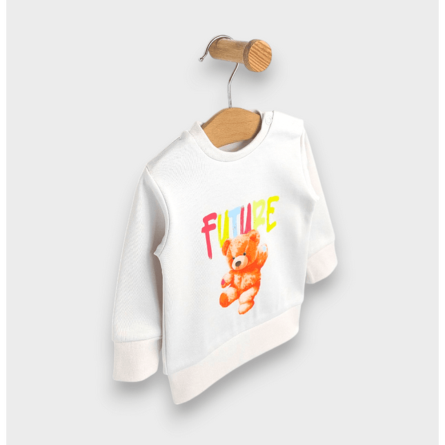 Rainy Бебешка блуза с дълъг ръкав Future 62-92 см. нежно екрю