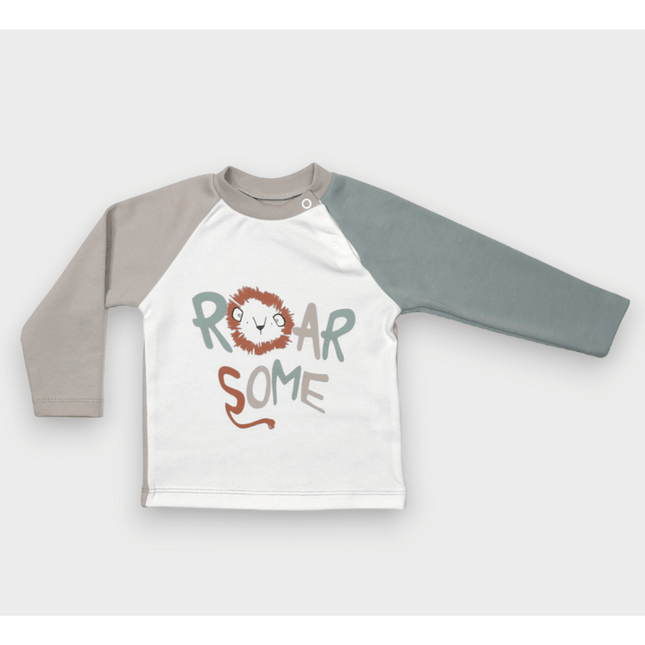 Rainy Бебешка блуза с дълъг реглан ръкав Roar 62-92 см.