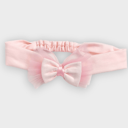 Rainy Бебешка боди-рокля с диадема 56-80 см. Cute Baby розова