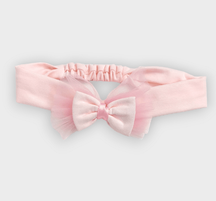 Rainy Бебешка боди-рокля с диадема 56-80 см. Cute Baby розова