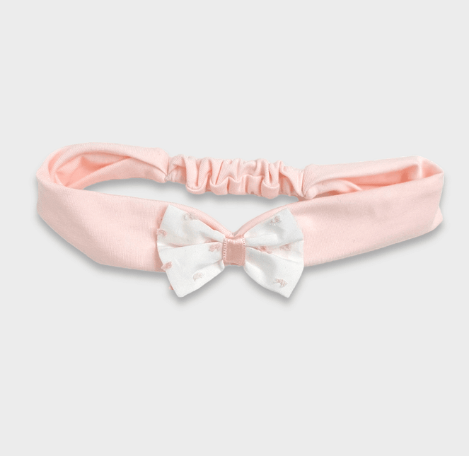 Rainy Бебешка боди-рокля с диадема 56-80 см. Панделка къс ръкав