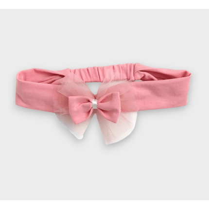 Rainy Бебешка боди-рокля с тюл и диадема 56-80 см. пудра