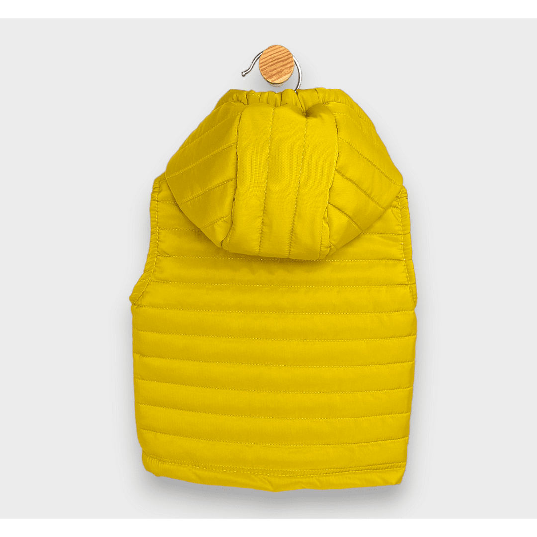 Rainy Бебешка грейка с качулка Пухено мече 62 - 92см. горчица