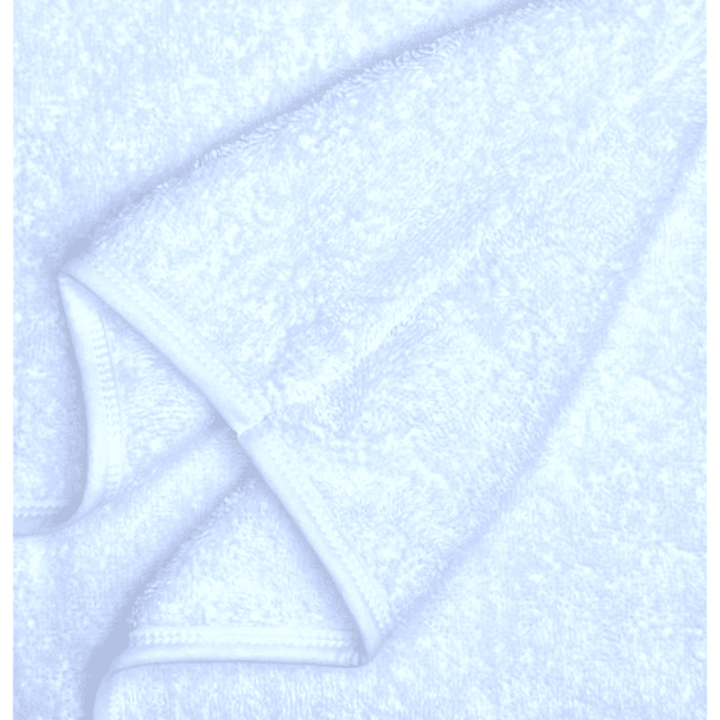 Rainy Бебешка хавлия 100х100 см. бяла