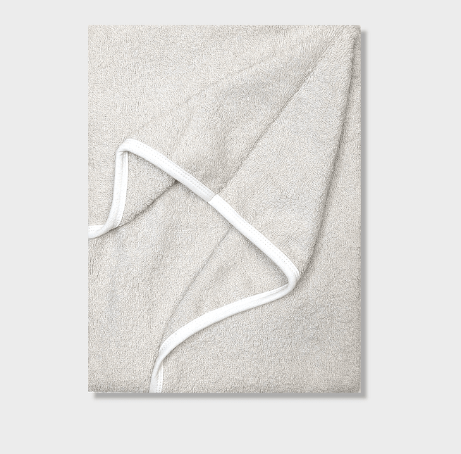 Rainy Бебешка хавлия 100х100 см. сива