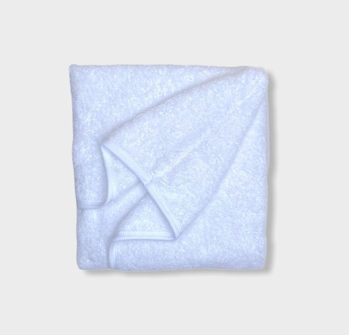 Rainy Бебешка хавлия 100х100 см. бяла