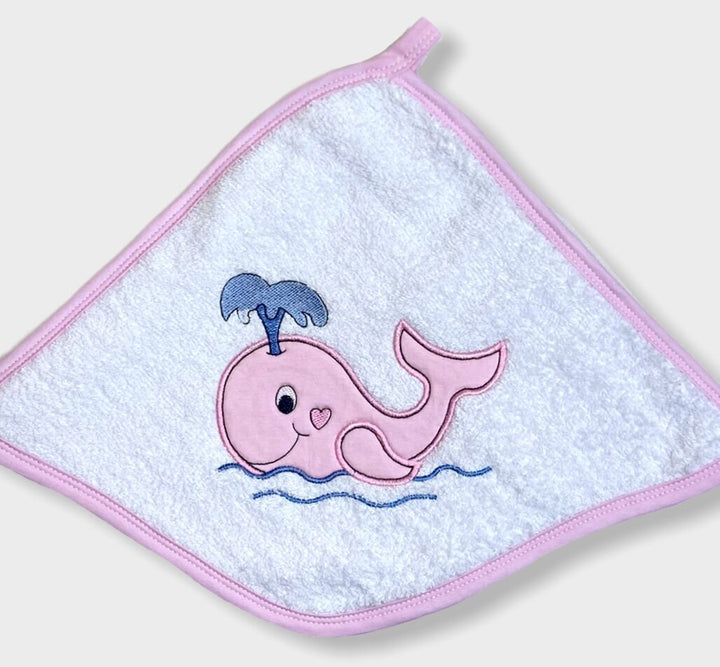 Rainy Бебешка хавлия с качулка Китче 80х80 см. за момиче