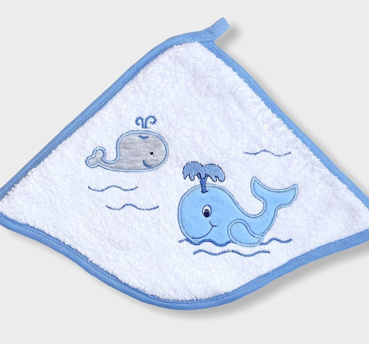 Rainy Бебешка хавлия с качулка Китчета 80х80 см. за момче