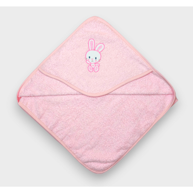 Rainy Бебешка хавлия с качулка Зайче 90х90 см.