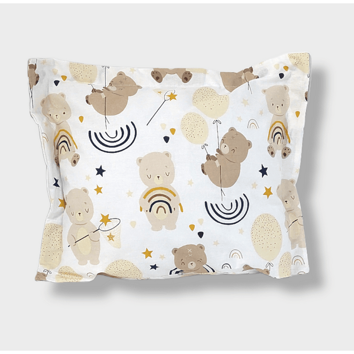 Rainy Бебешка калъфка за възглавница 40х60 см. Мече с балони