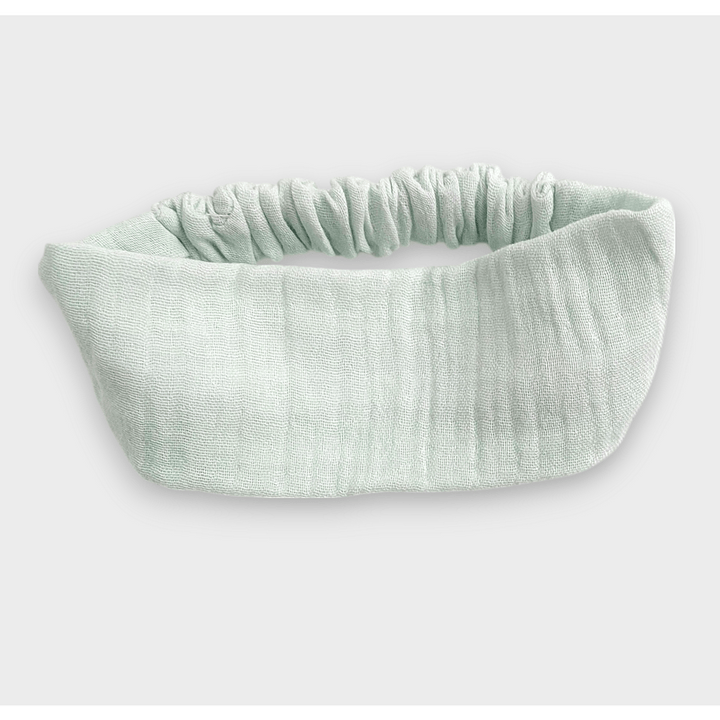 Rainy Бебешка муселинова лента за глава резеда