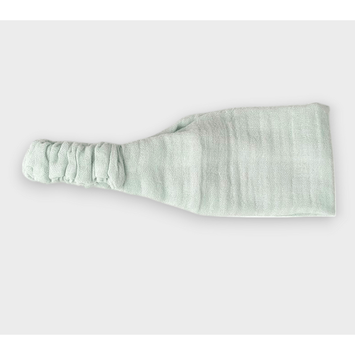 Rainy Бебешка муселинова лента за глава резеда