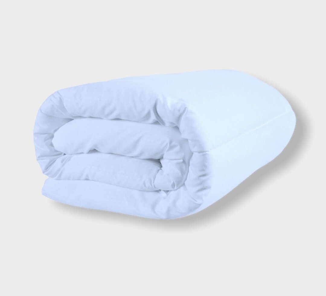 Rainy Бебешка олекотена завивка Basic 75х75 см. бял