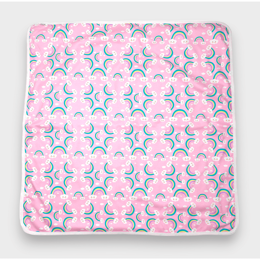 Rainy Бебешка пелена 85х85 см. Дъги