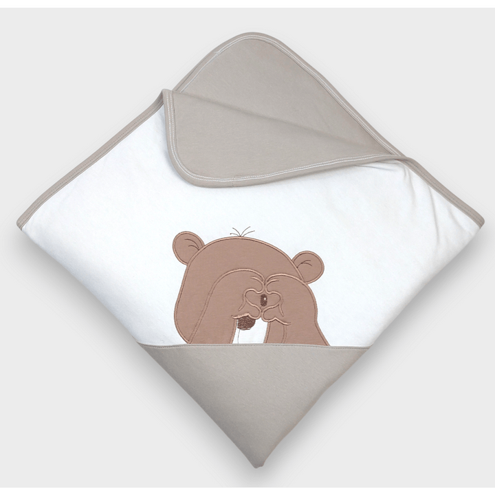 Rainy Бебешка пелена 85х85 см. Love Bear