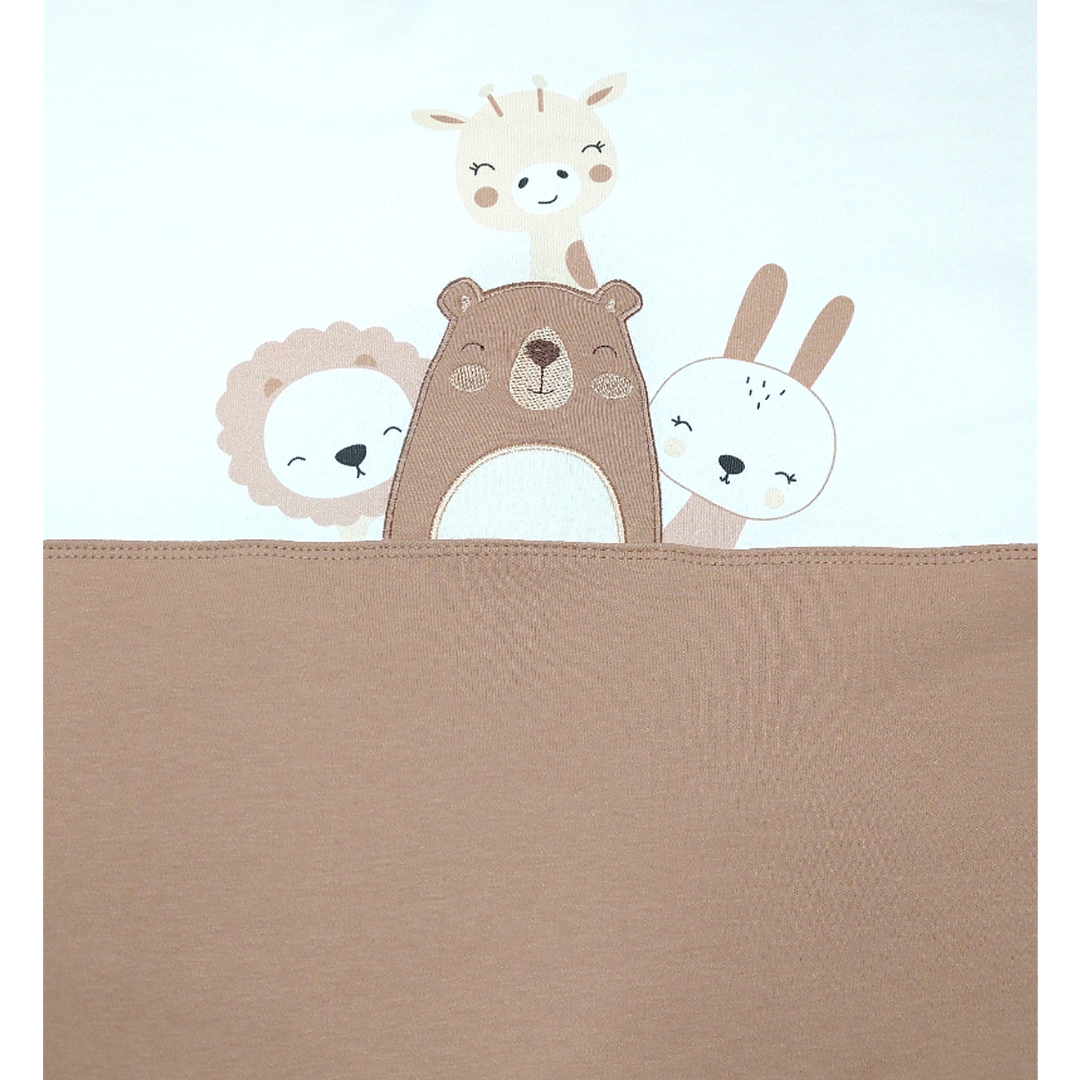 Rainy Бебешка пелена 85х85 см. Мечо и приятели