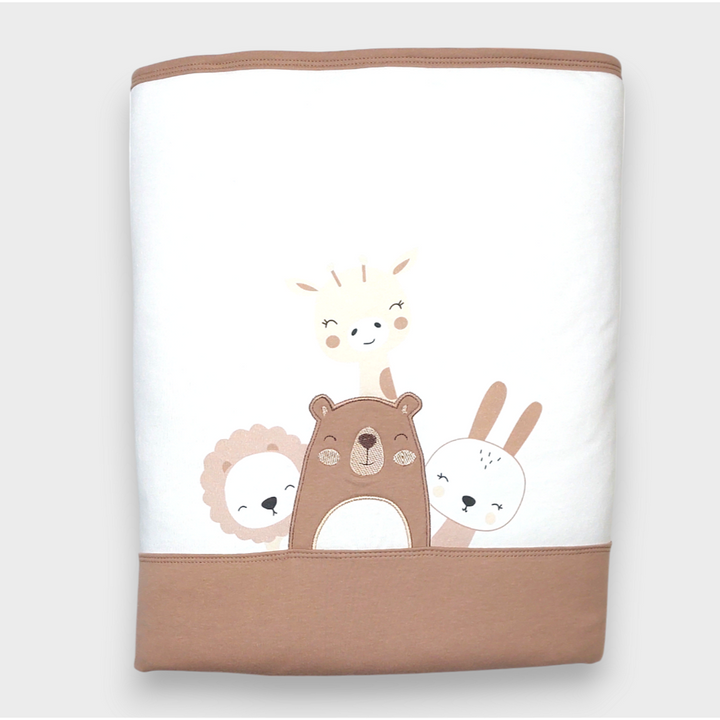 Rainy Бебешка пелена 85х85 см. Мечо и приятели