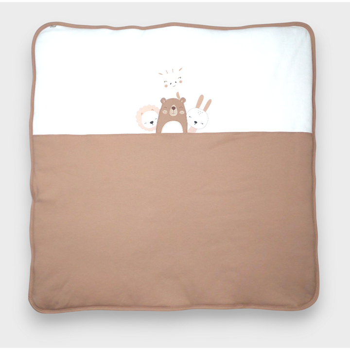 Rainy Бебешка пелена 85х85 см. Мечо и приятели