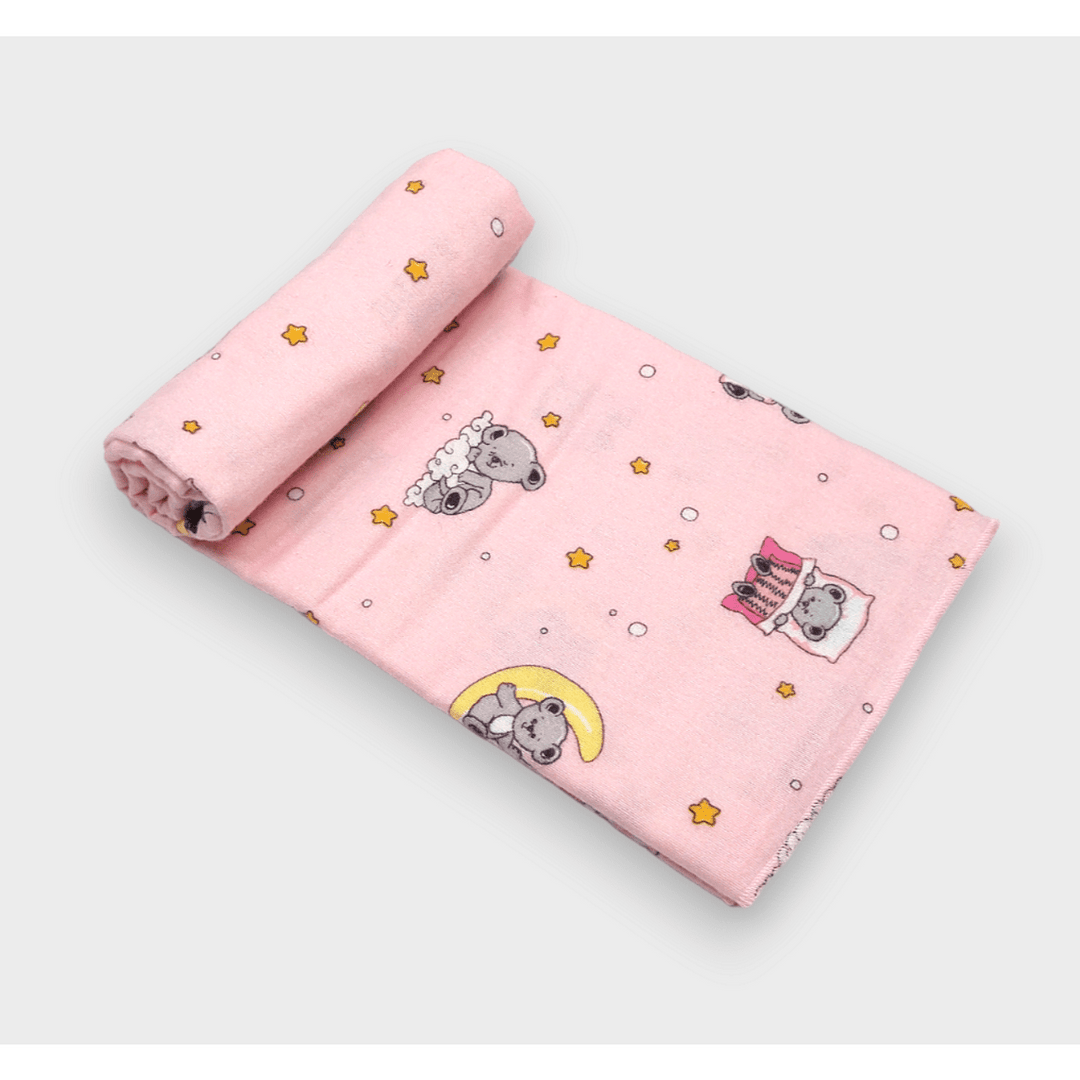 Rainy Бебешка пелена бархетна 120х120 см. Sweet dreams розов