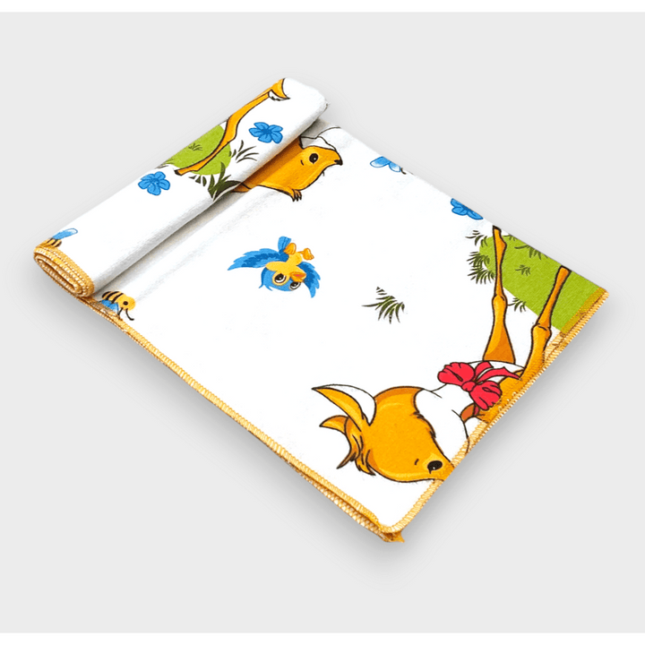 Rainy Бебешка пелена бархетна 80х35 см. Сърнички големи