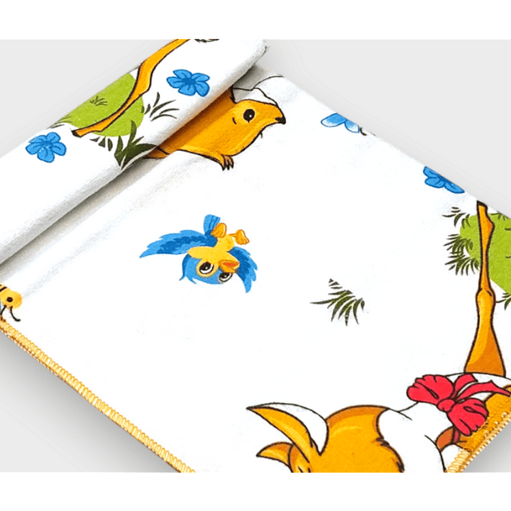 Rainy Бебешка пелена бархетна 80х35 см. Сърнички големи