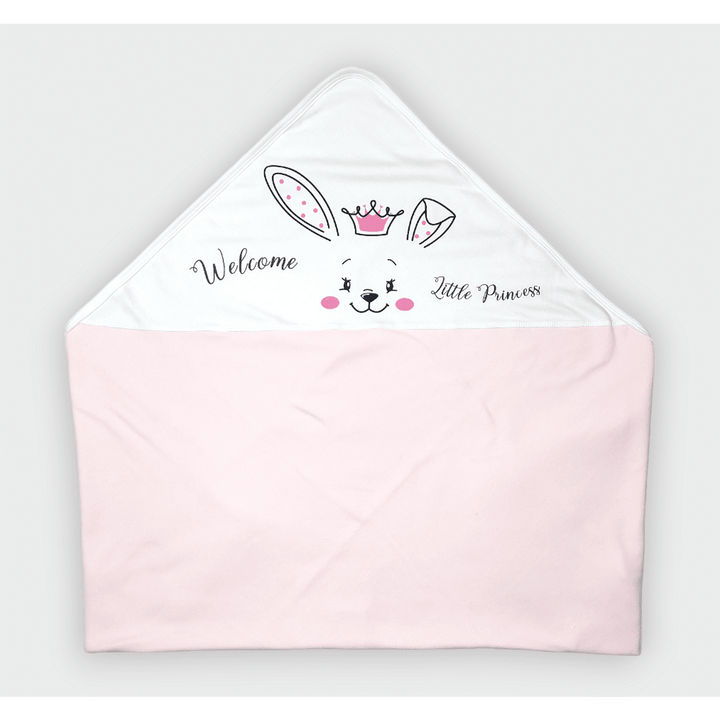 Rainy Бебешка пелена Welcome little princess 85х85 см.