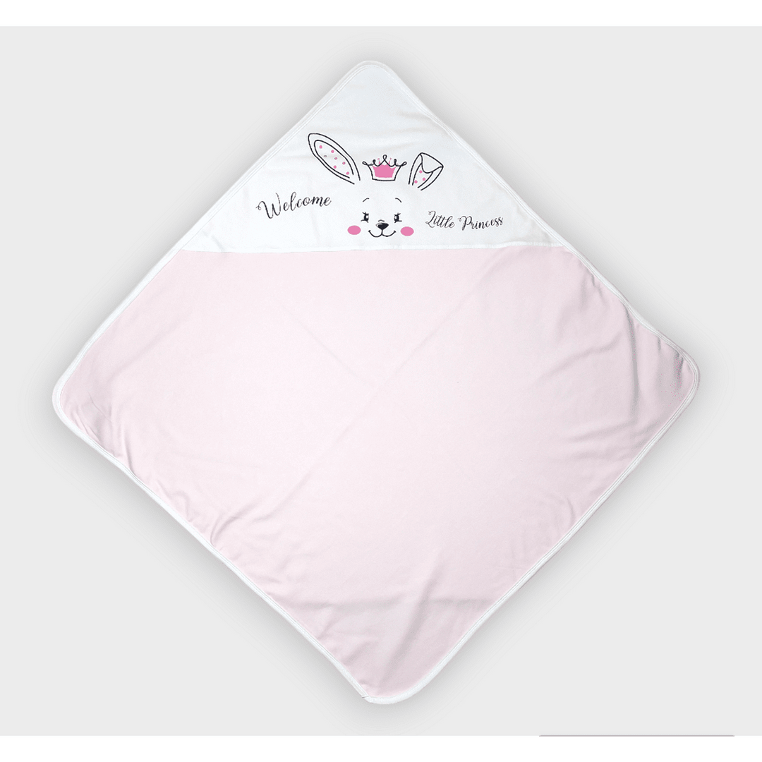 Rainy Бебешка пелена Welcome little princess 85х85 см.