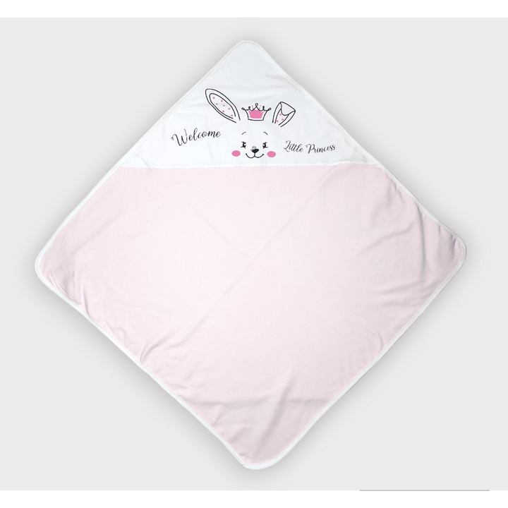 Rainy Бебешка пелена Welcome little princess 85х85 см.