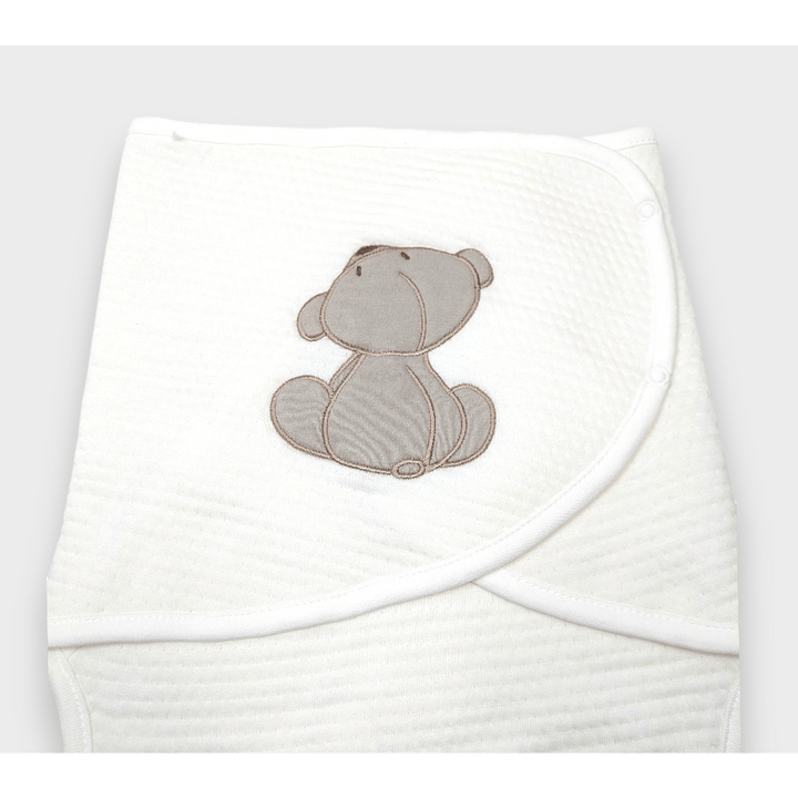 Rainy Бебешка пелена за новородено Прегърни ме Мече със звезди